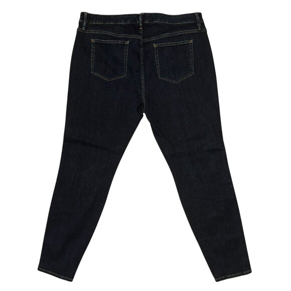 ANA Plus Size Jegging Jeans Womens 18W 30 Dark Wash Pockets Stretch - Picture 5 of 8